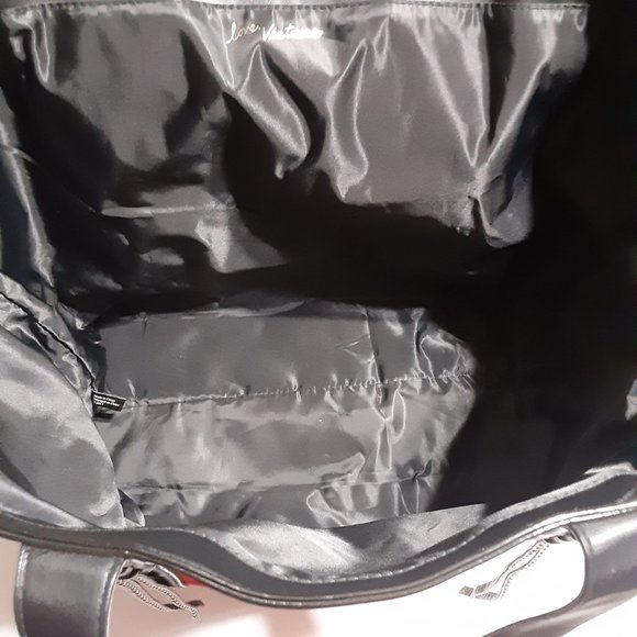 VICTORIA'S SECRET 2017 Limited Edition Red Studded Fringe Tote Bag 11123127 - Picture 6 of 6